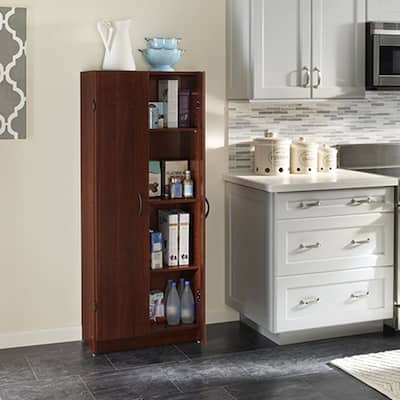 ClosetMaid Pantry Cabinet, Dark Cherry