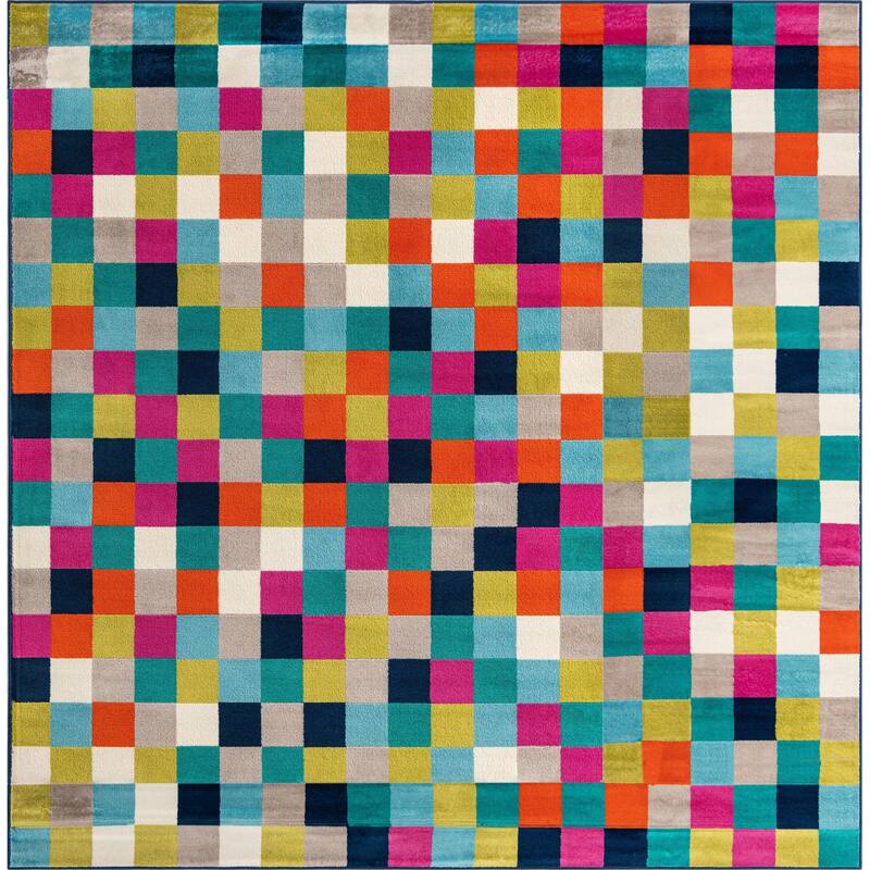 Contemporary Chorisia Collection Area Rug