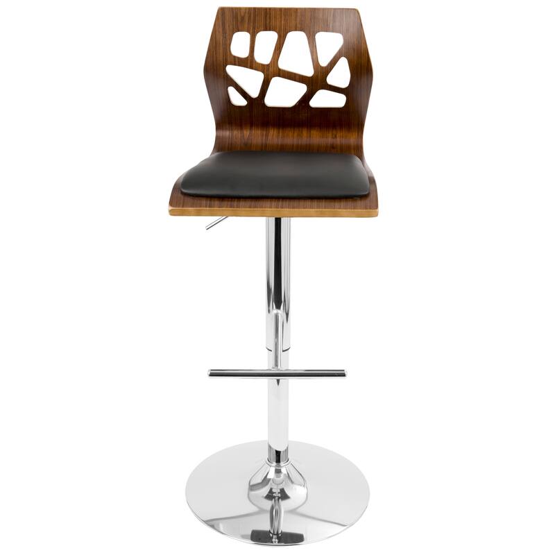 Carson Carrington Sala Adjustable Bar Stool with Straight T Footrest (Set of 3)