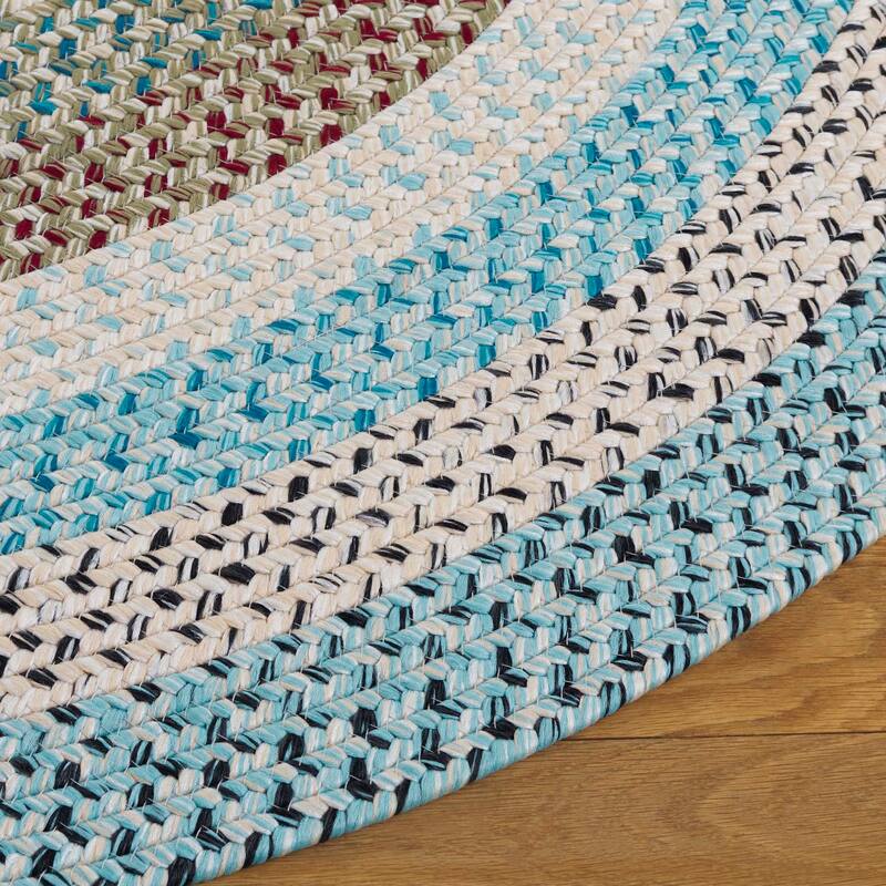 SAFAVIEH Handmade Braided Robena Machine Washable Country Rug