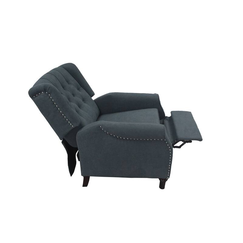PU Push‑Back Recliner Sofa Chair with Cushion & Ergonomic Design