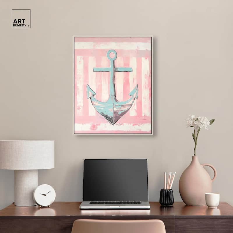 Sea Anchor Canvas by Art Remedy