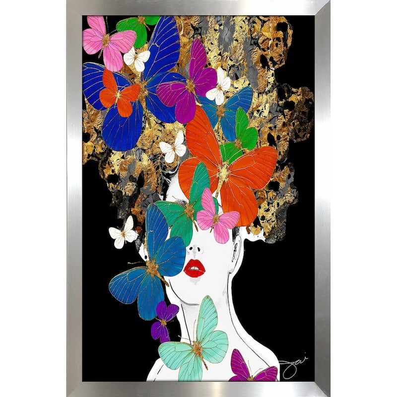 "Butterfly Girl" by Jodi Print on Acrylic