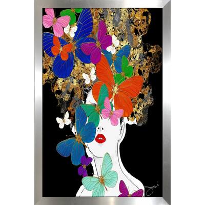 "Butterfly Girl" by Jodi Print on Acrylic
