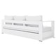 preview thumbnail 43 of 56, Tahoe Outdoor Aluminum 4-piece Conversation Set with Coffee Table