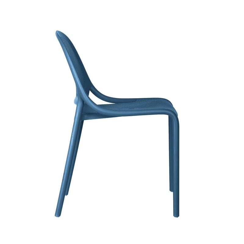 Shay Set of 4 Stackable Dining Chairs, Indoor/Outoor
