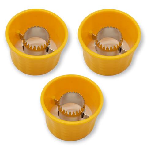 Handy Housewares Corn on the Cob Kernel Stripper - Corn Cutter Easily Pushes Thru to Remove Kernels