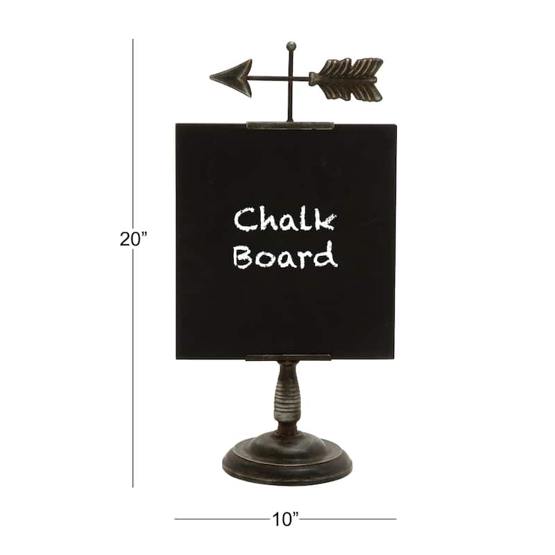 Metal Decorative Sign - Black - Roche River Decor