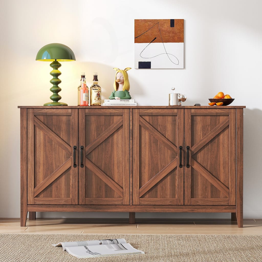 Versatile Freestanding Storage Cabinet for Various Rooms, Enhancing Organization