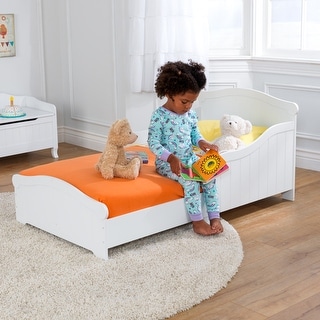 KidKraft Nantucket White Toddler Bed