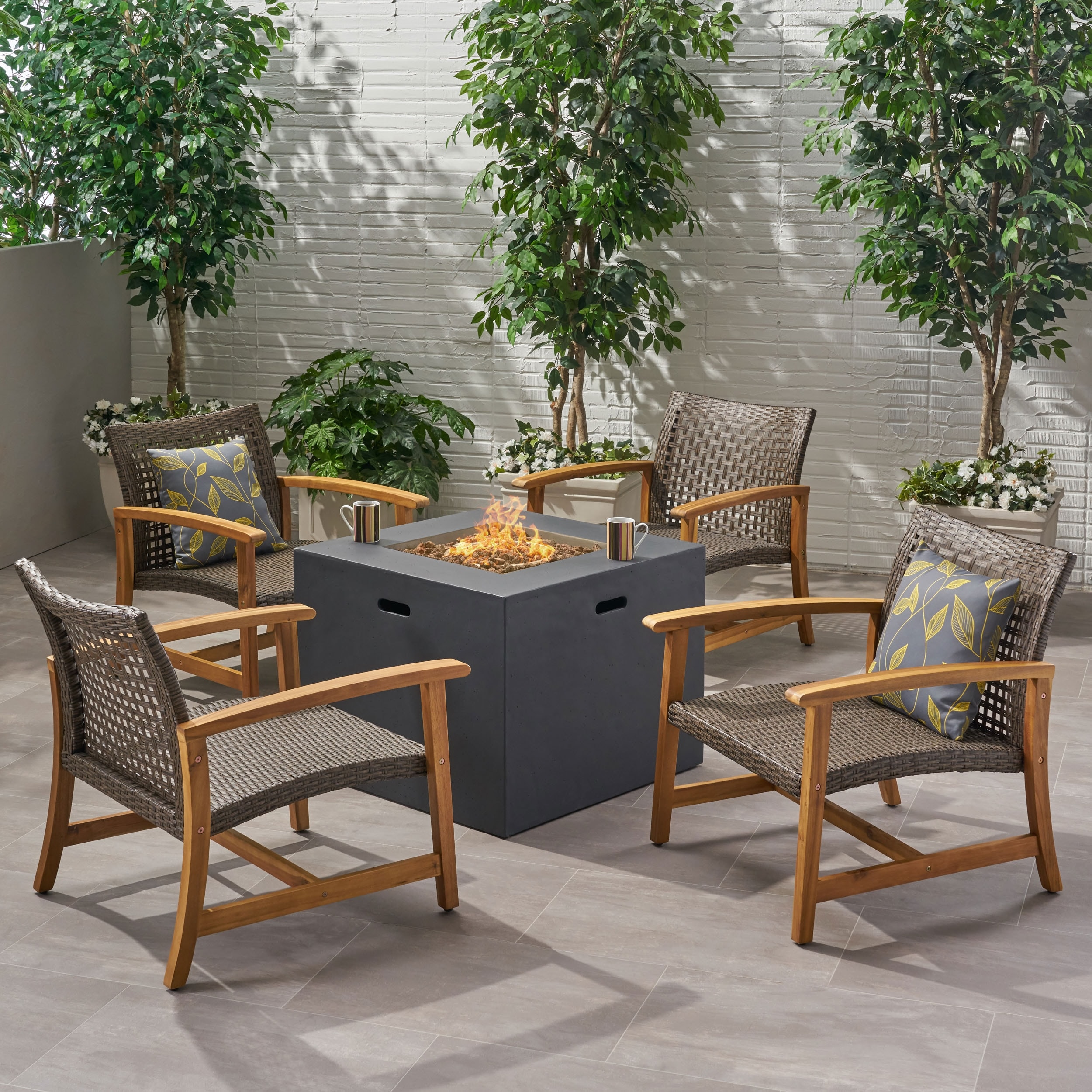 Natural Rattan Outdoor Seating Bed Bath Beyond