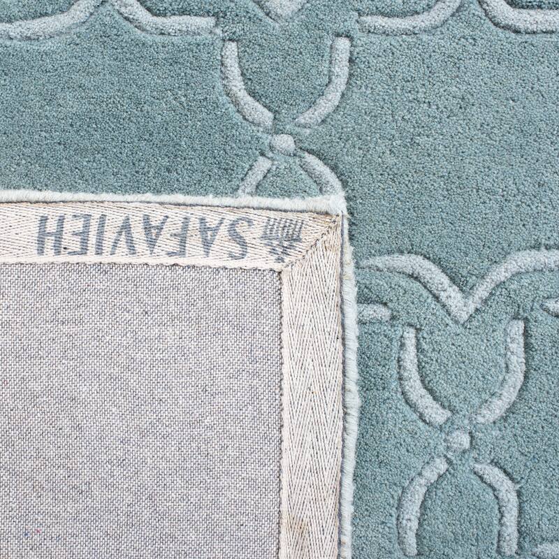 SAFAVIEH Handmade Chatham Hasmik Modern Moroccan Wool Rug
