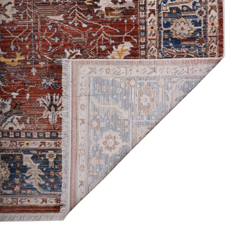 Arcelina Northam Oriental Polyester Area Rug
