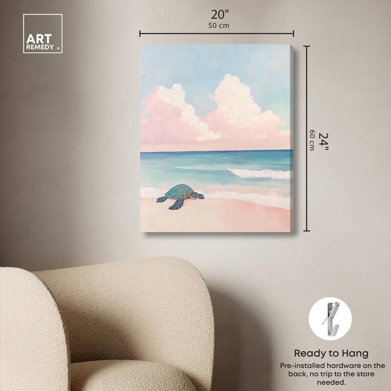 Guardians of the Coast III Canvas by Art Remedy, Gallery Wrapped