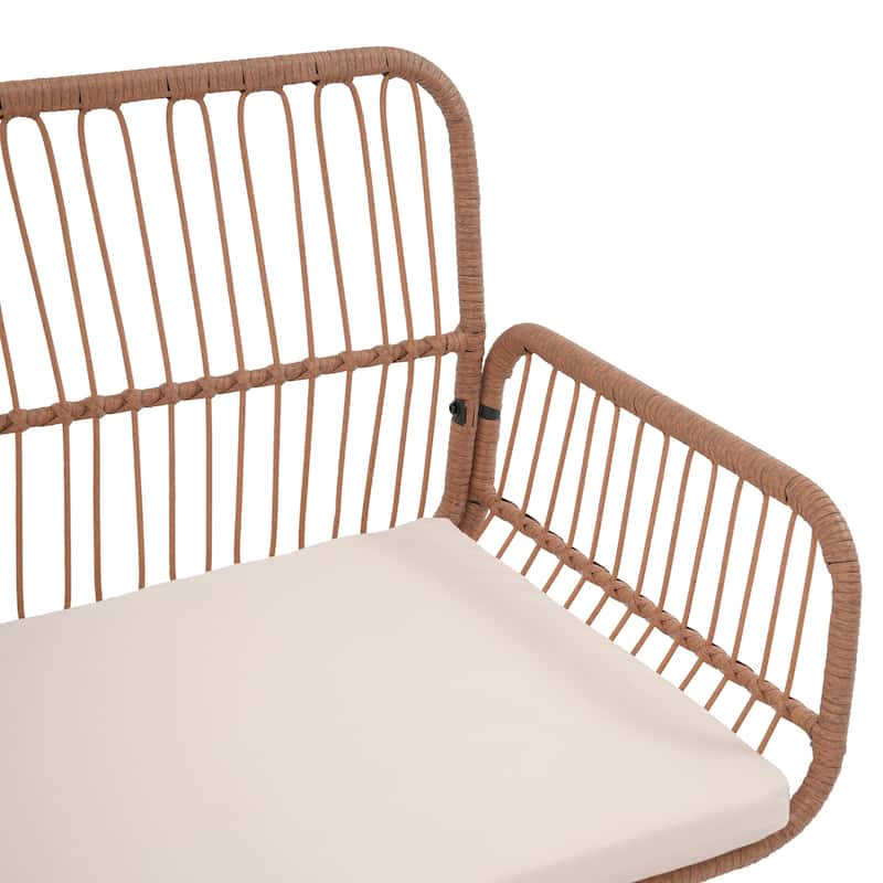 Outdoor Patio Furniture L-Shaped Sectional Sofa Set