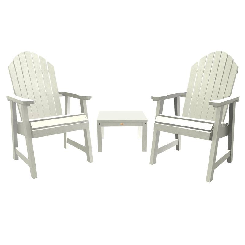 HIGHWOOOD 3-Piece Adirondack Seating Set - White