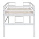 preview thumbnail 6 of 10, Wood Twin Size Loft Bed with Side Ladder and Underbed Storage