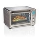 preview thumbnail 1 of 6, Hamilton Beach Sure-Crisp Digital Air Fryer Toaster Oven with Rotisserie - 9' x 12'