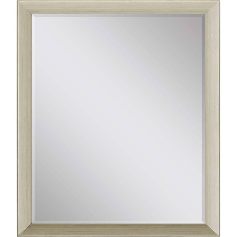 HomeRoots 31" Silver Accent Mirror - 25.00 in. x 31.00 in. x 2.00 in.