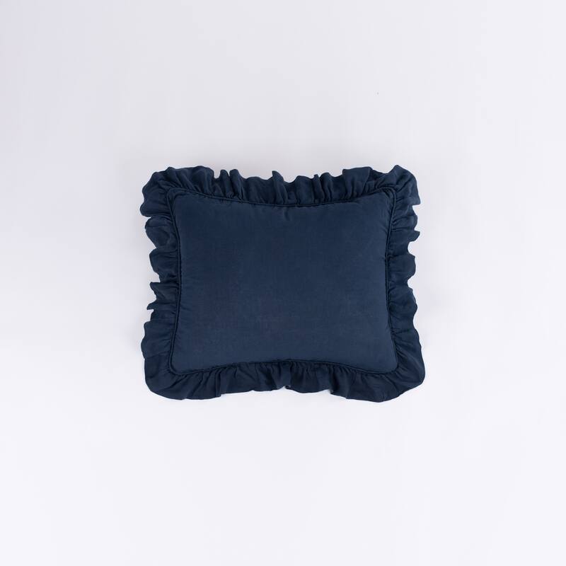 Basillo Sham, Charcoal Grey, Euro