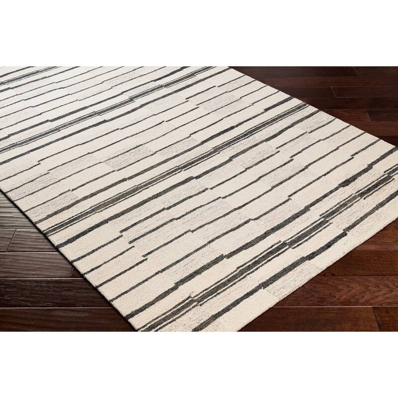 Livabliss Sierra Hand Tufted Geometric Wool Rug