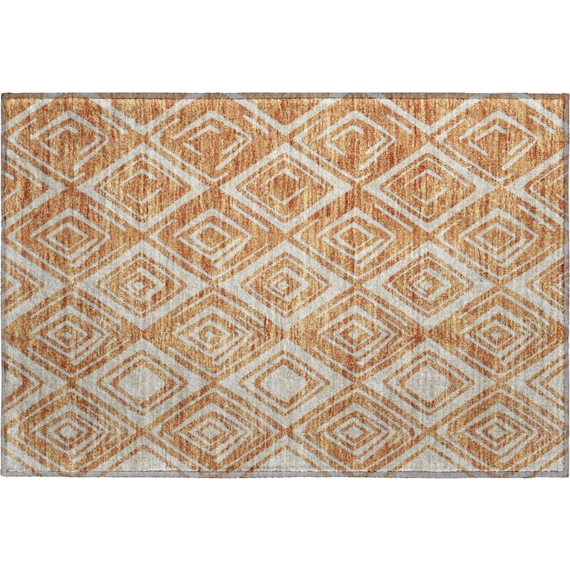 Premium Washable Super Soft Diamond Cascade Mayfield Rug