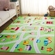preview thumbnail 1 of 8, SAFAVIEH Santa Monica Kids Neeltje Kids Rug 4' x 6' - Light Green - Rectangle