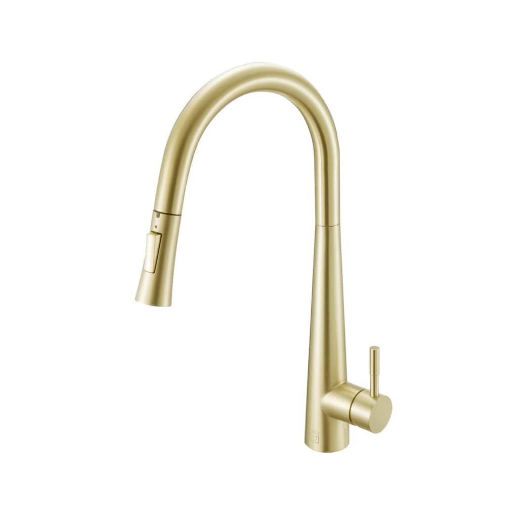 Indigo Home Single Handle Pull Down Sprayer Kitchen Faucet