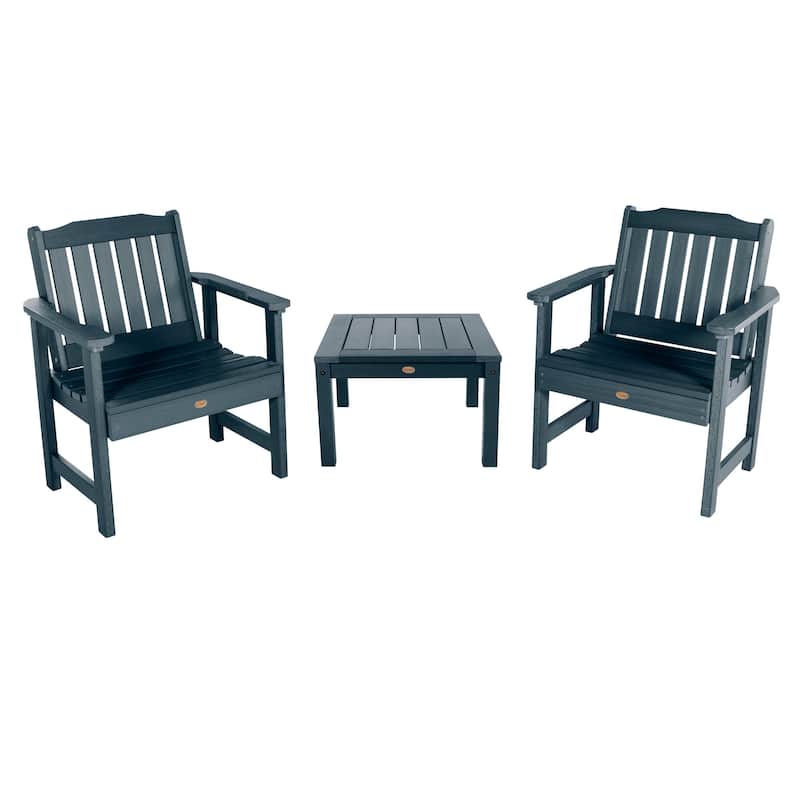 HIGHWOOD Lehigh Garden Chair Conversation Set - Federal Blue