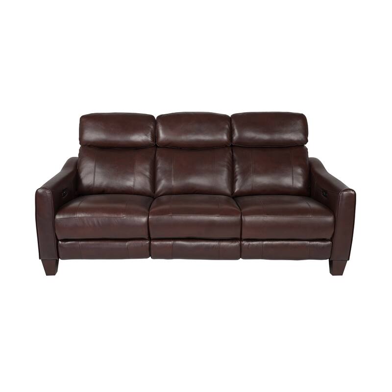 Milos 83" Zero Gravity Leather Power Reclining Sofa with USB Ports