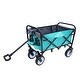 preview thumbnail 30 of 62, Foldable Wagon Cart with Strapping System, Utility Wagon Cart for Camping Shopping Sports Gardeing Fishing All-Terrain Wheels