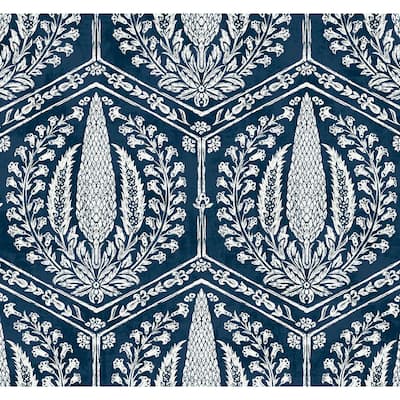 Seabrook Designs Cyrus Harvest Unpasted Wallpaper