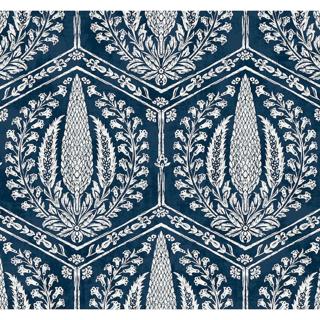 Seabrook Designs Cyrus Harvest Unpasted Wallpaper