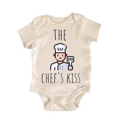 Chef Cooking Kiss - Baby Bodysuit