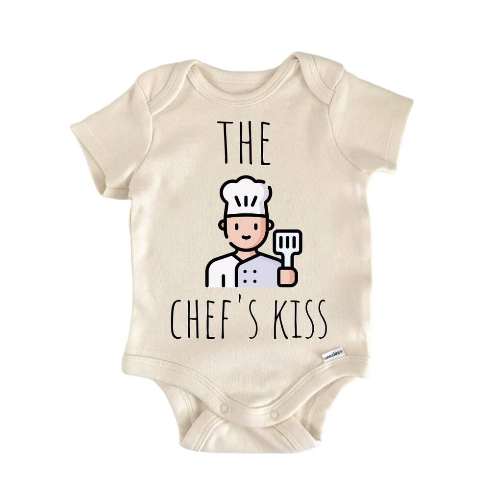 Chef Cooking Kiss - Baby Bodysuit
