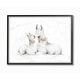 preview thumbnail 5 of 11, Stupell Cute Cartoon Baby Llama And Mama Family Flowers Farm Animal Painting,11x14, Design By Artist Studio Q 11 x 14