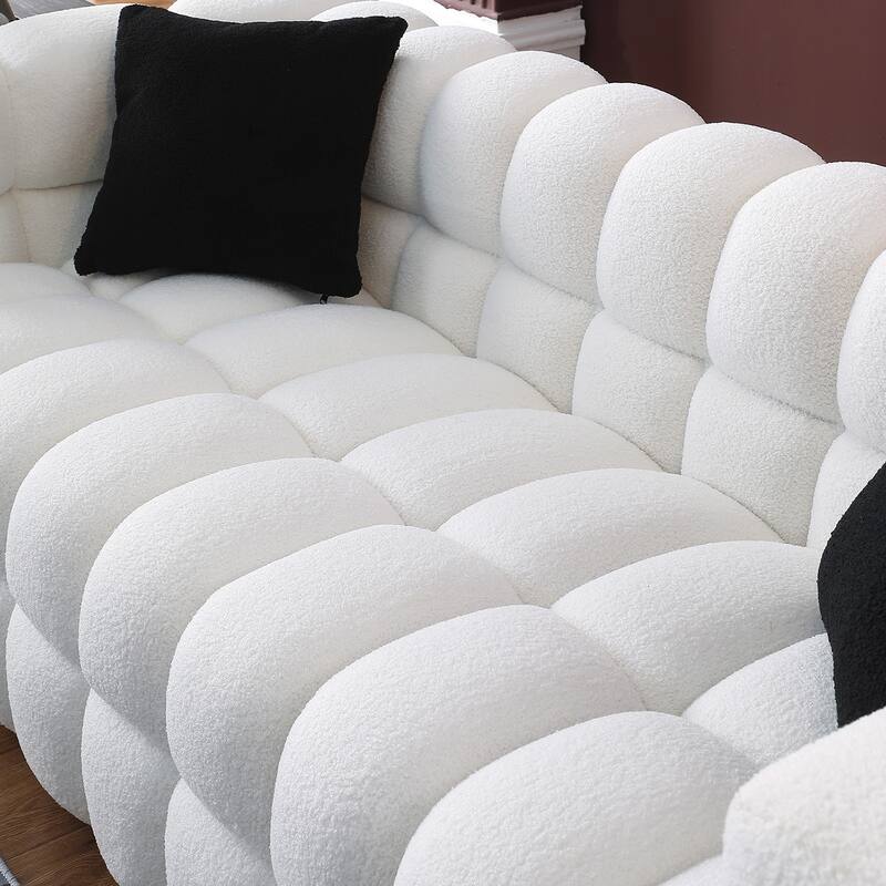 Modern Boucle Sofa Set for Living Room