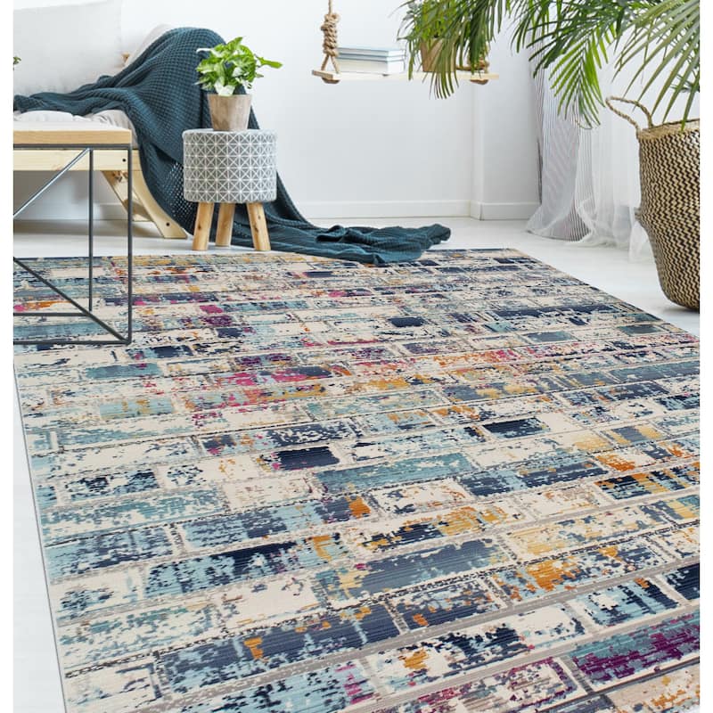 Noori Rug Webster Sylvester Abstract Geometric Area Rug