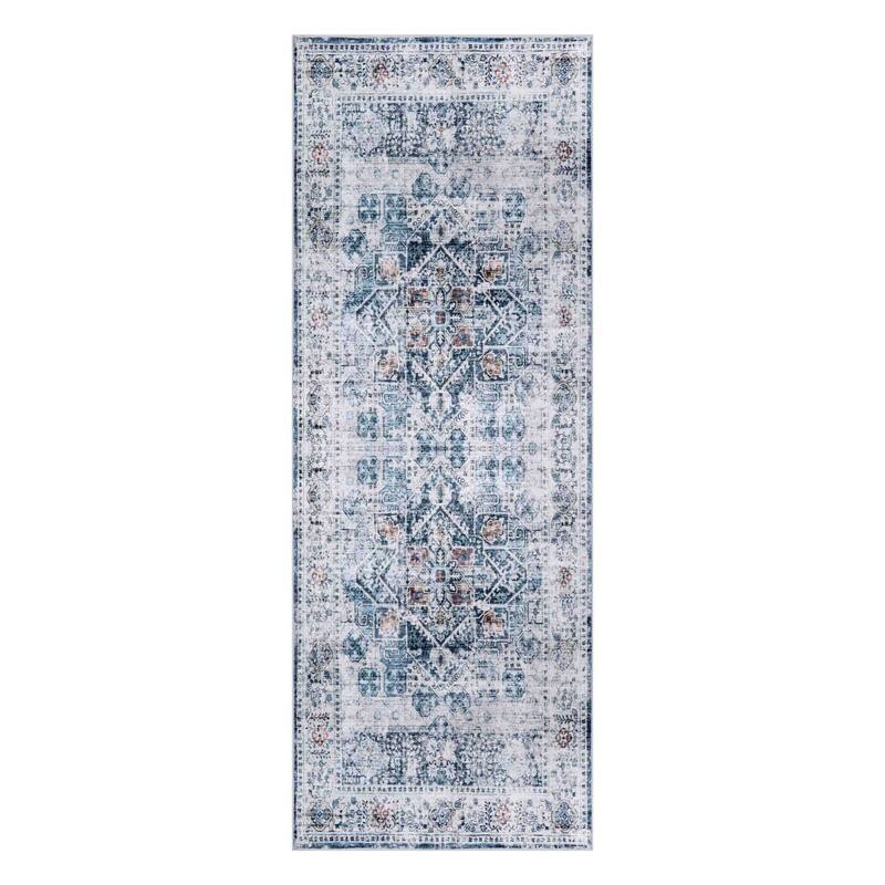 Delara Machine Washable Area Rug, Soft & Durable, Non-Slip Backing, Eco- Friendly GRS certified.