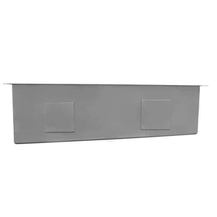 Ruvati 27-inch Slope Bottom Offset Drain Undermount Kitchen Sink Single Bowl Stainless Steel - RVH7470 - 8' x 11'