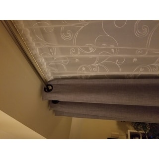 rod double curtain twilight umbra darkening