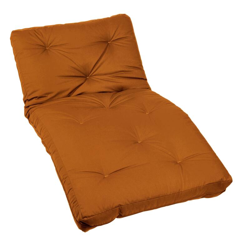 Twin Size 8-inch Futon Mattress - Cinnamon