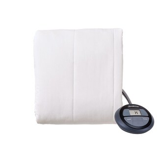 Sunbeam Vertical Quilt Heated Mattress Pad w/ Digital Display Controllers,  Full - On Sale - Bed Bath u0026 Beyond - 35938830
