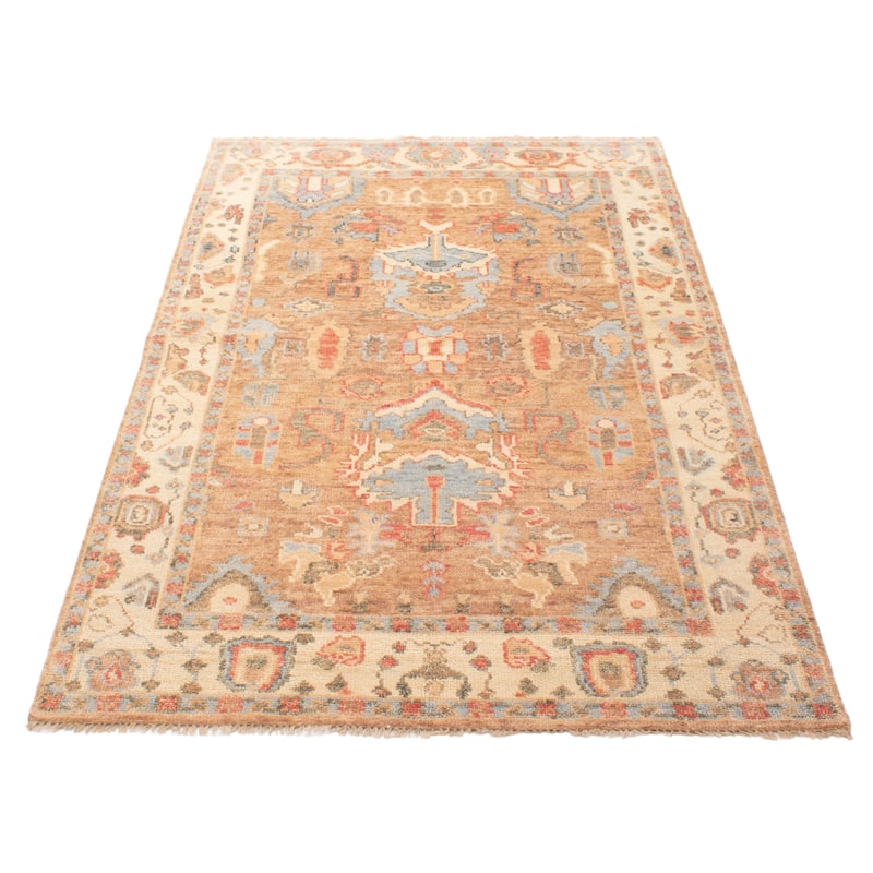 ECARPETGALLERY Hand-knotted Jules Serapi Brown Wool Rug - 5'11 x 8'11