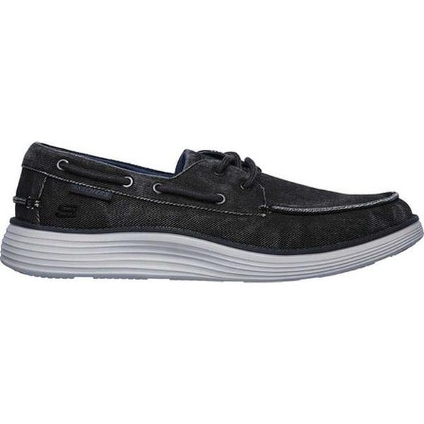 skechers leather boat shoes