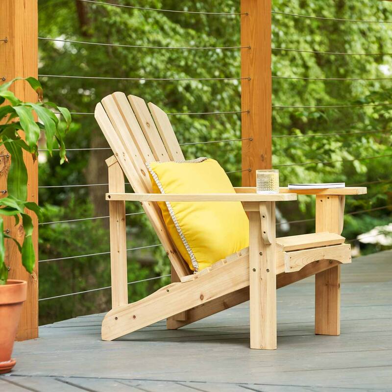 Jaxport Natural Wood Adirondack Chair