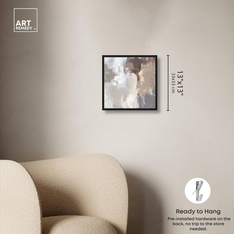 Faded Textured I Canvas by Art Remedy
