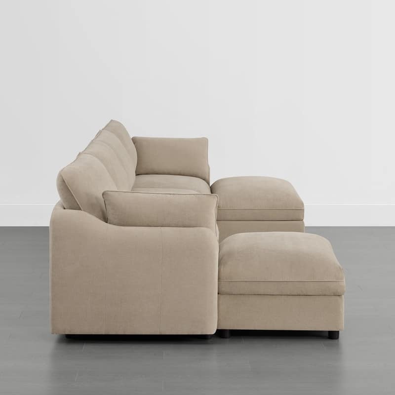 Spruce & Spring Oversized Cloud Modular Sectional Couches for Living Room