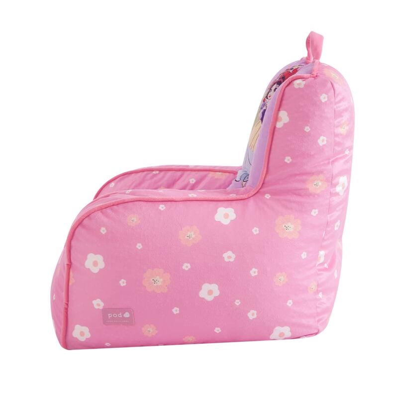 Disney Princess Toddler Square Bean Bag Chair with Carry Handle