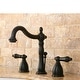 preview thumbnail 12 of 21, Traditional 8 in. Widespread Bathroom Faucet Oil Rubbed Bronze